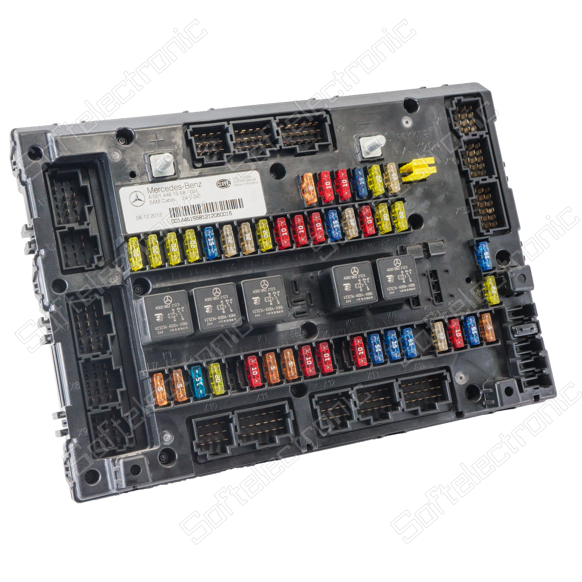 Mercedes Actros SAM Cabin - Fuse box