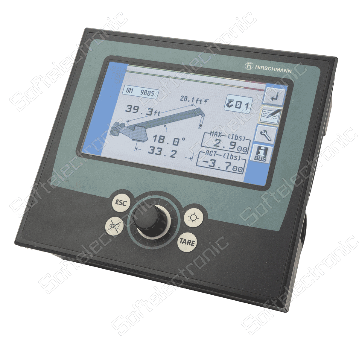 Repair of Hirschmann iScout expert compact control module (graphic console) 120503