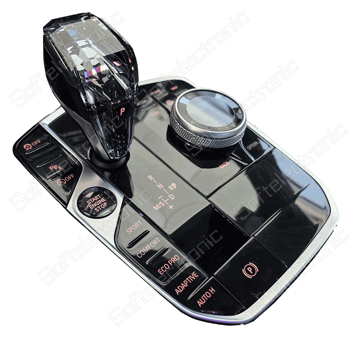 Repair of gear centre console control panel for BMW GWS