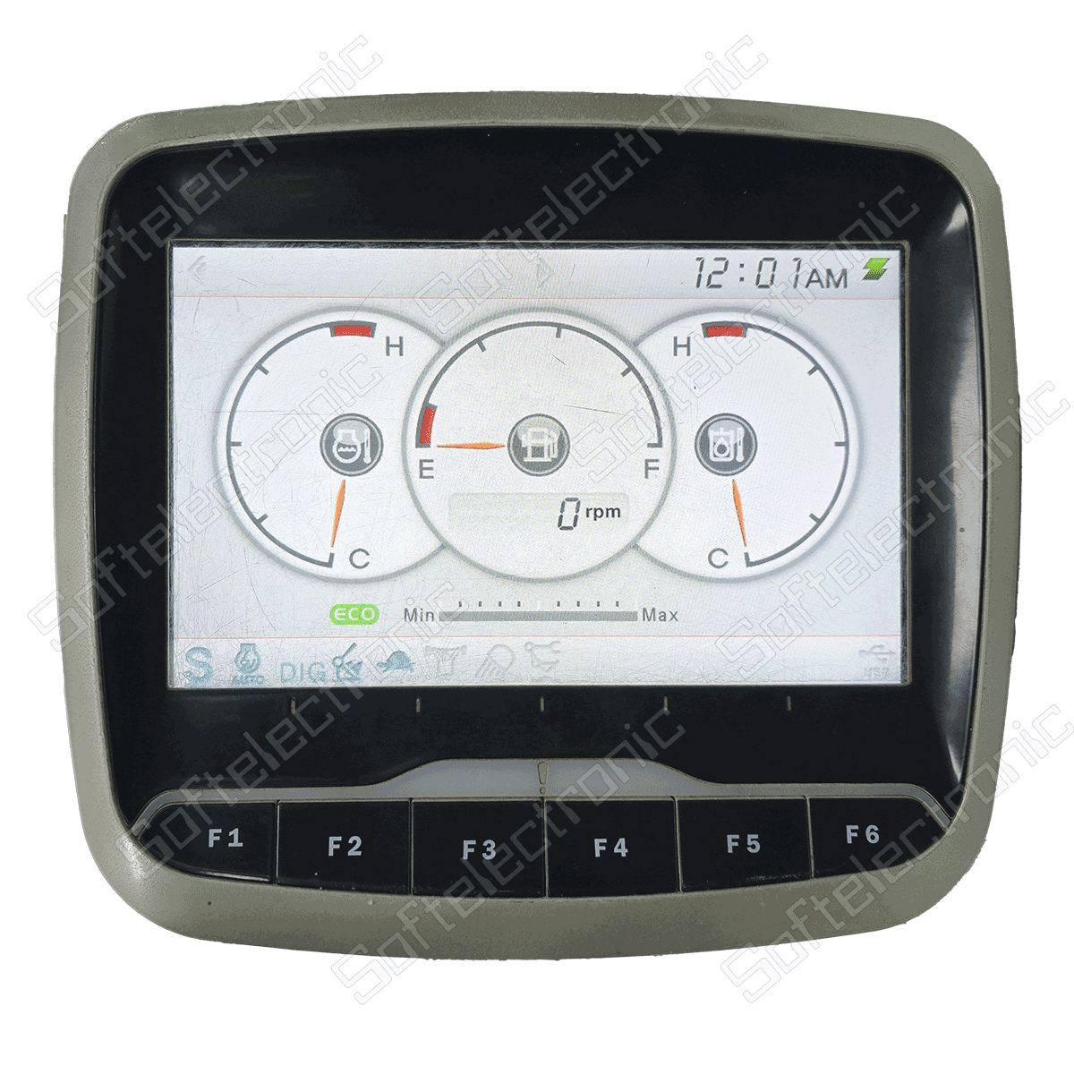 Repair of Doosan Excavator Control Panel