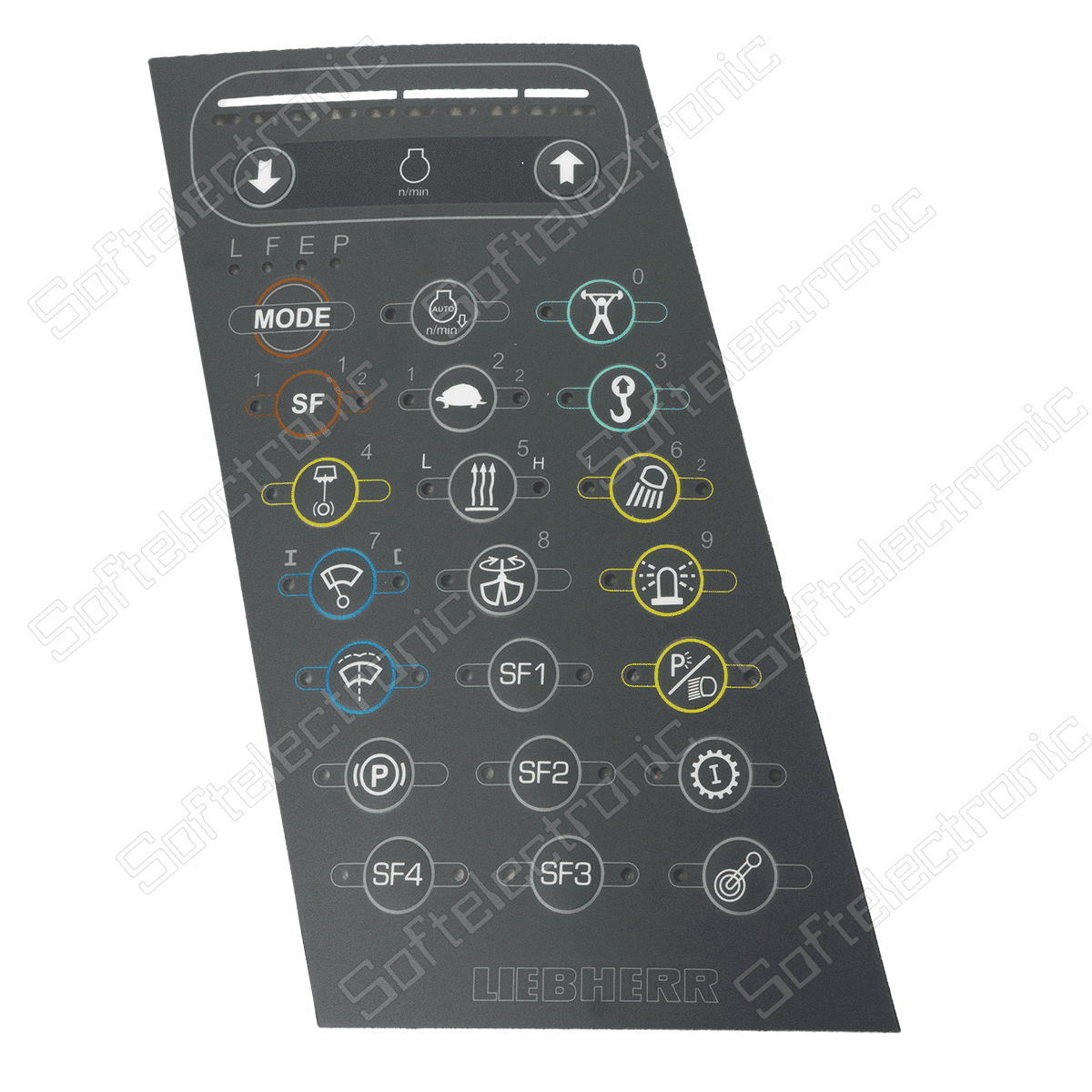 Control Panel / Keyboard Liebherr BBT02-R1, LBC System Repair for Liebherr Mobile Cranes