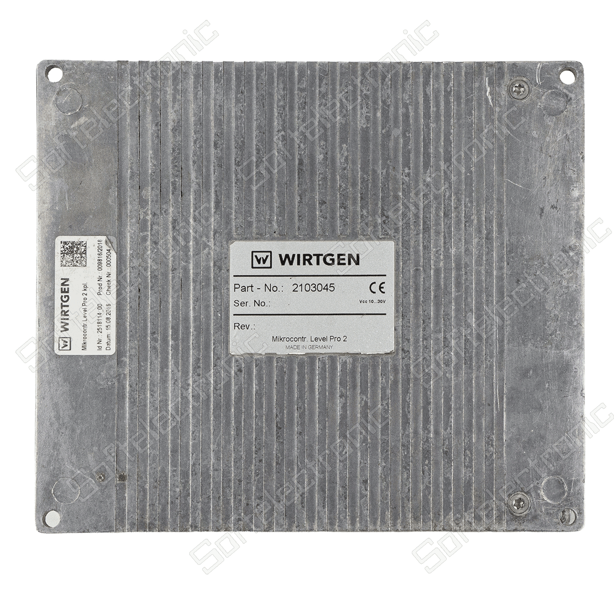 Repair of the Wirtgen Level Pro 2 Mikrocontroller control module